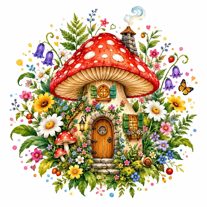 Whimsical Color Burst Clipart