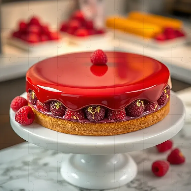 French Pastry Patisserie Displays