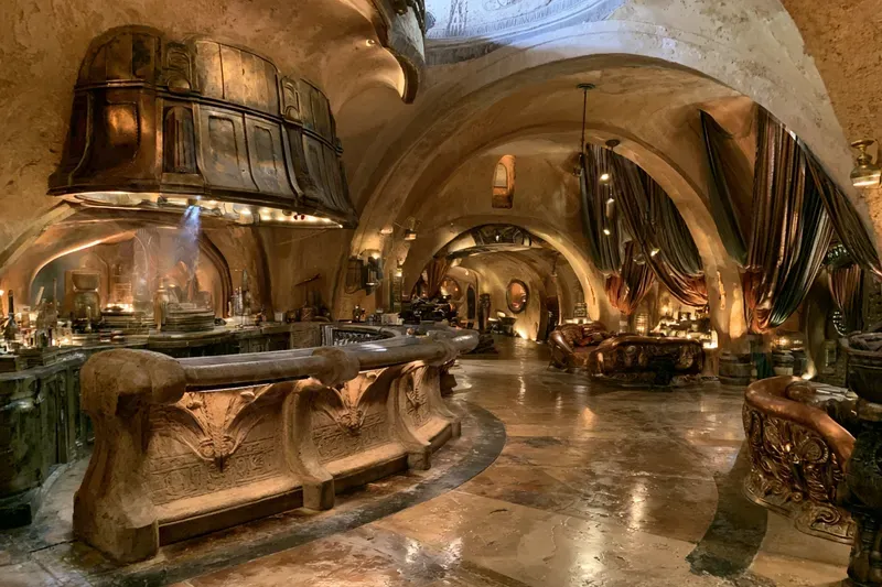 Star Wars Hutt Palace Interiors