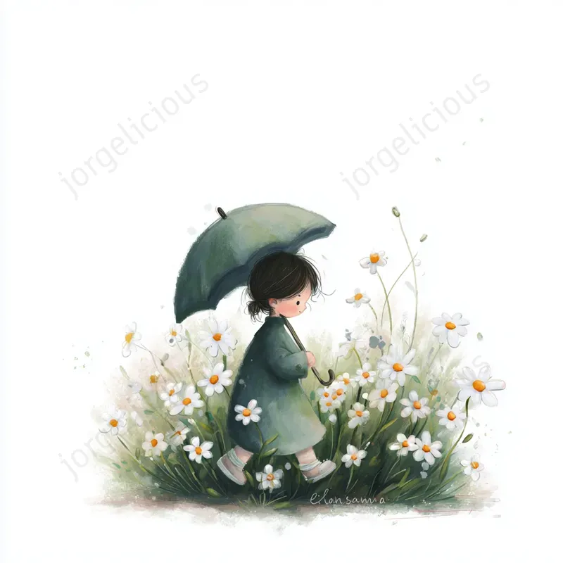 Delicate Watercolor Story Prints