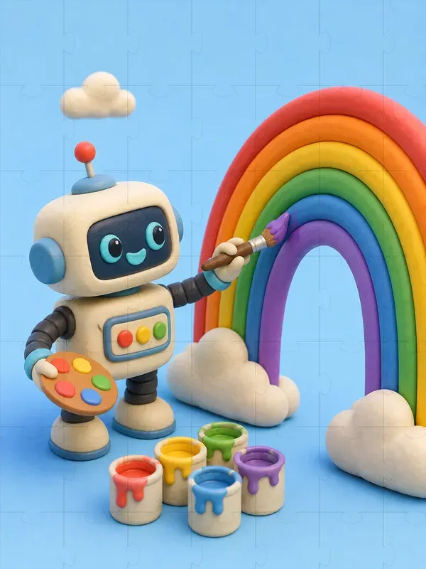 3D Clay Characters