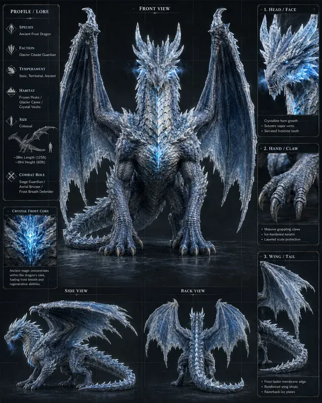 Realistic 3D Game Character Sheets