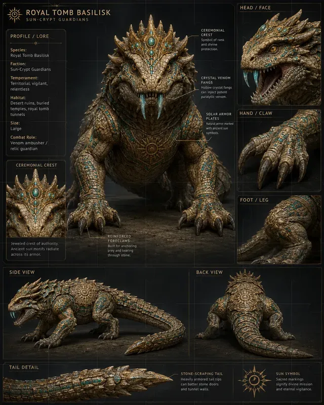 Realistic 3D Game Character Sheets