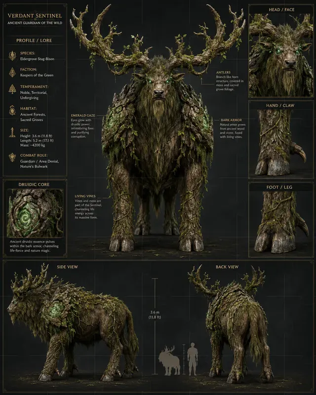 Realistic 3D Game Character Sheets