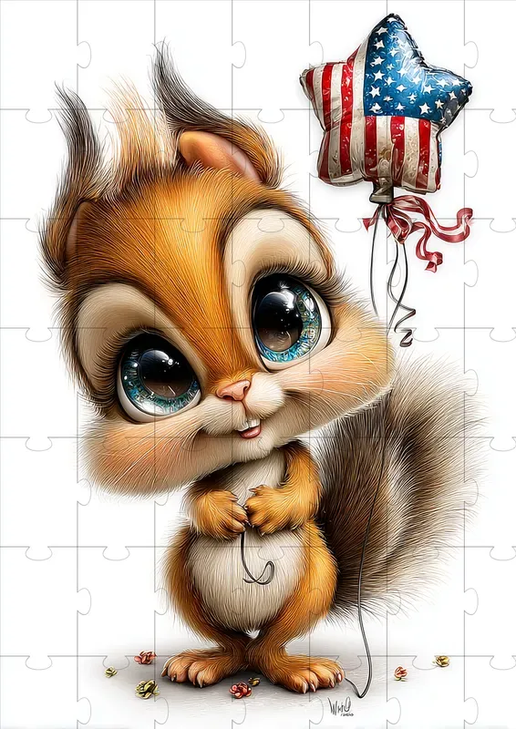 Patriotic Cute Characters