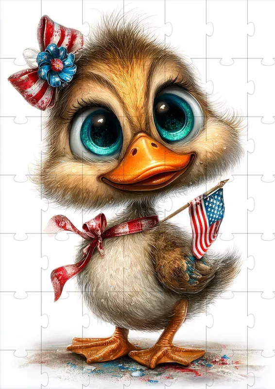 Patriotic Cute Characters