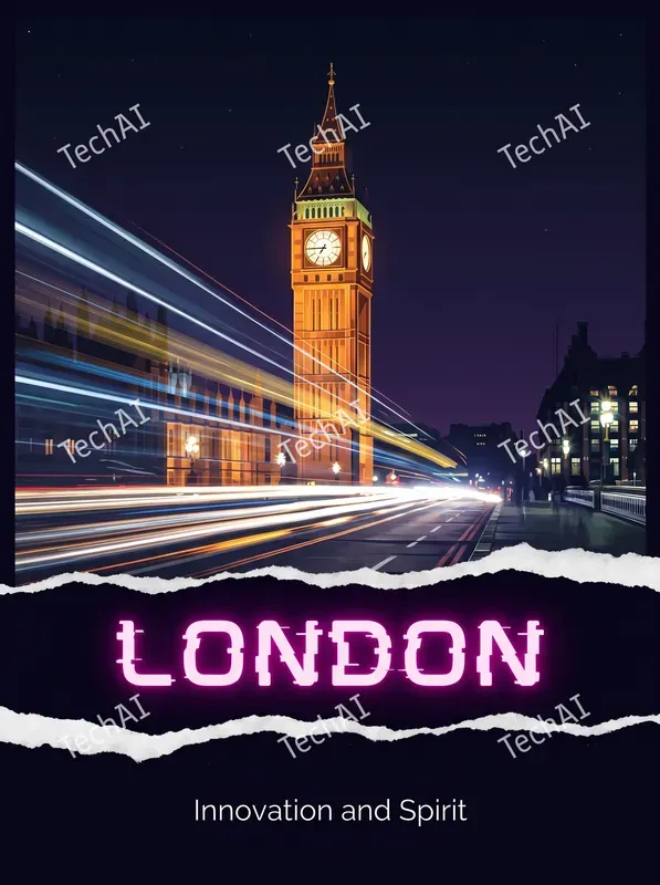 Torn Paper Travel Poster Art