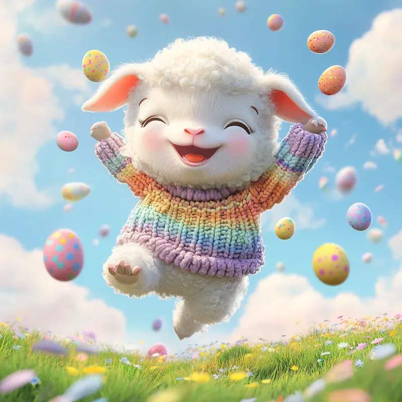 Whimsical Easter Characters