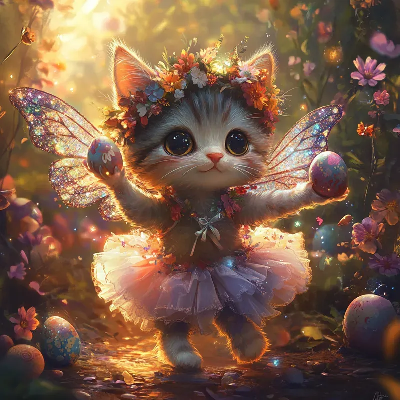 Whimsical Easter Characters