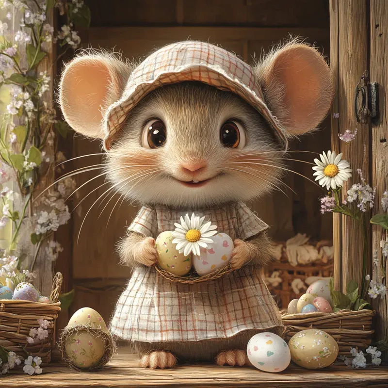 Whimsical Easter Characters