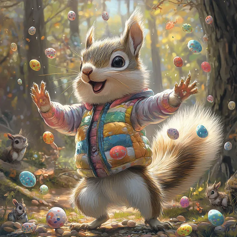 Whimsical Easter Characters