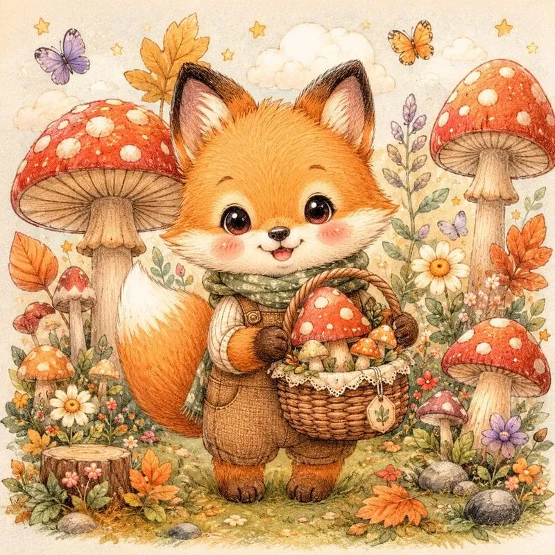Woodland Baby Animal Generator