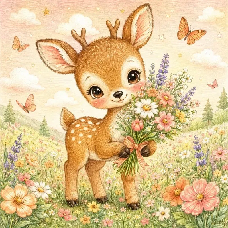 Woodland Baby Animal Generator