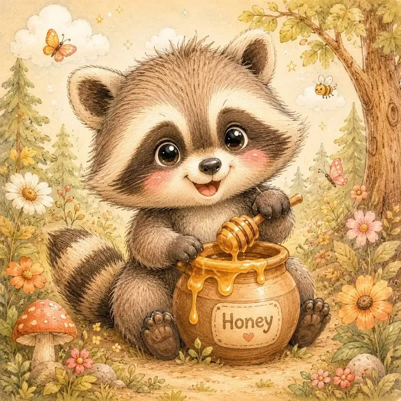 Woodland Baby Animal Generator