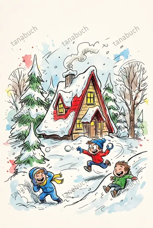 Expressive Comic Sketch Illustrations
