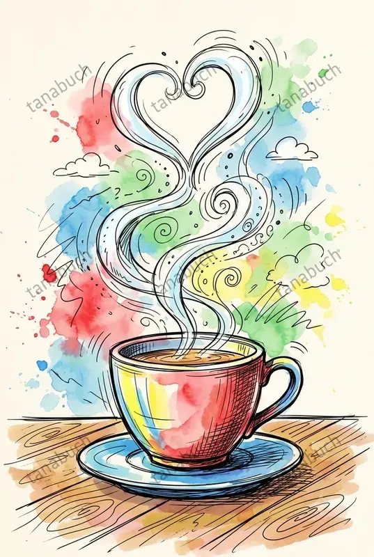 Expressive Comic Sketch Illustrations