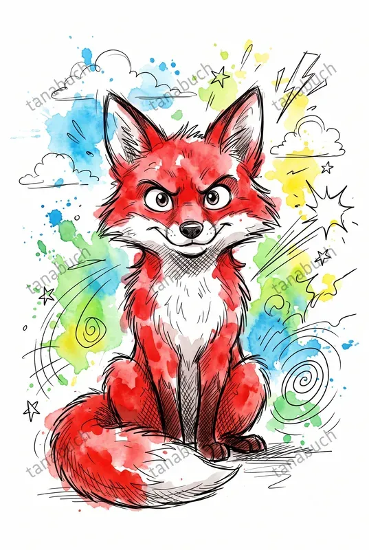 Expressive Comic Sketch Illustrations