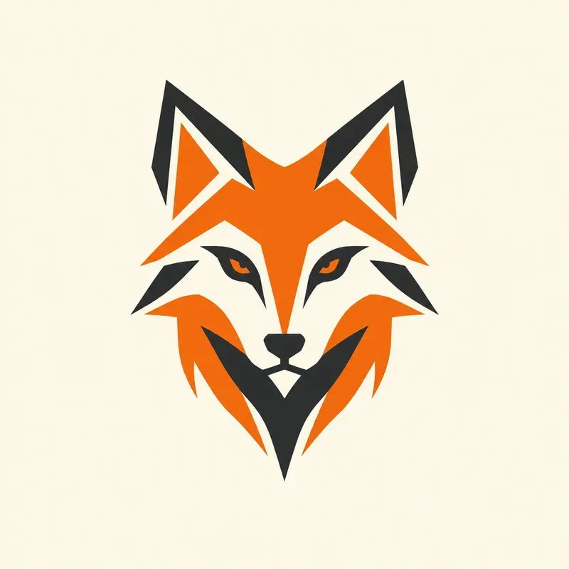 Minimalist Geometric Animal Logos