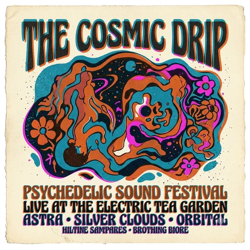 Retro Risograph Concert Posters