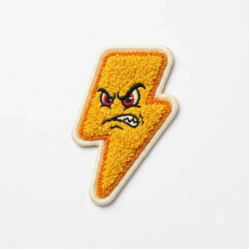 Retro Chenille Embroidery Patch Art