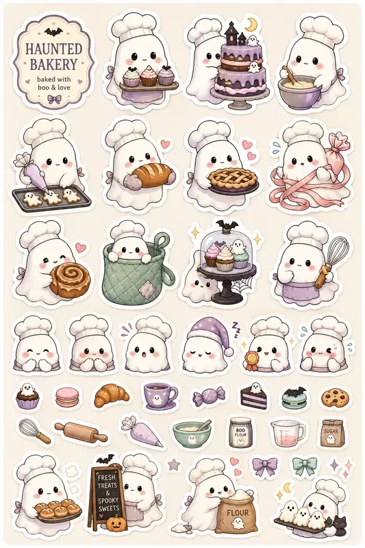 Mascot Sticker Sheet Generator