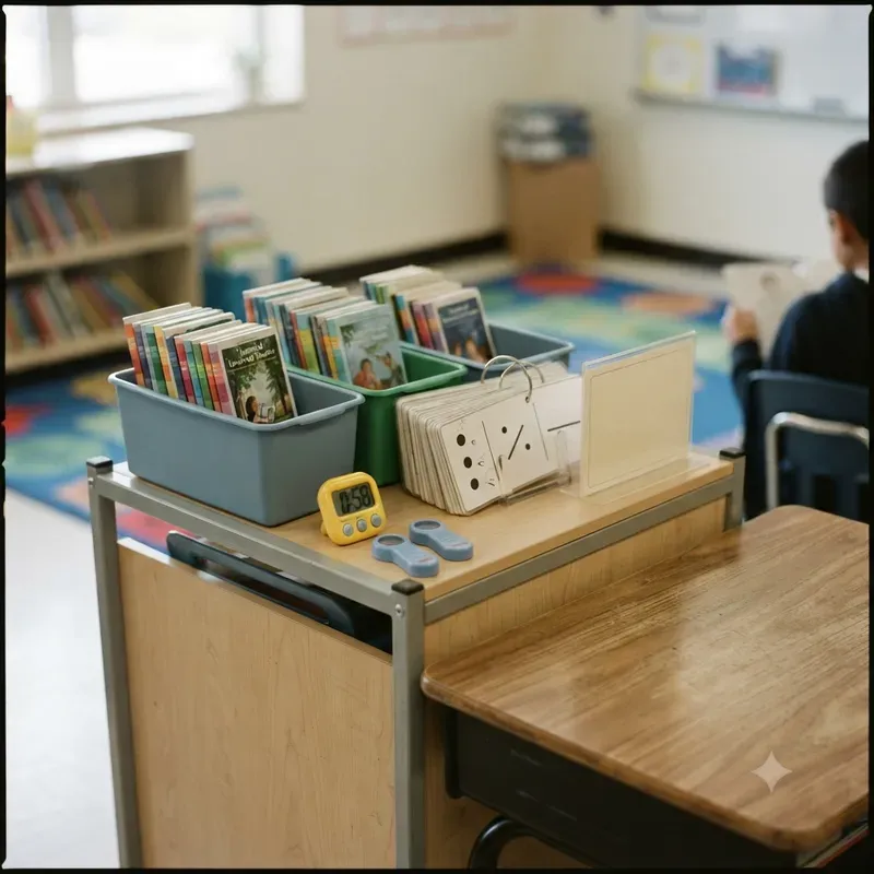 Reading Fluency Station Photo Builders