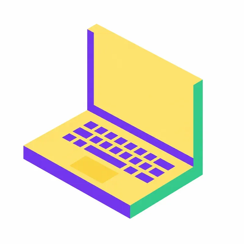 Isometric Flat 3D Icons