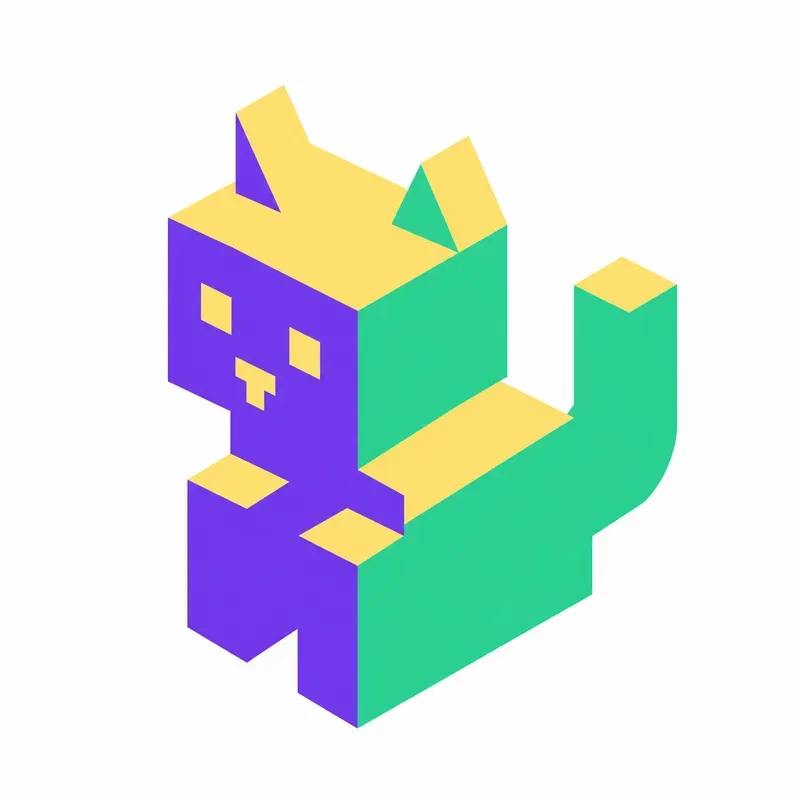 Isometric Flat 3D Icons