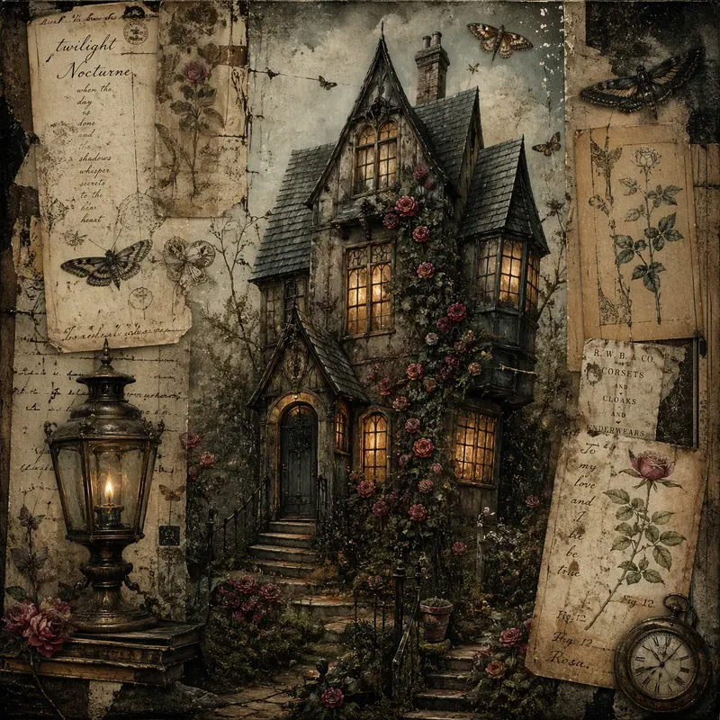 Dark Whimsical Mixed Subjects