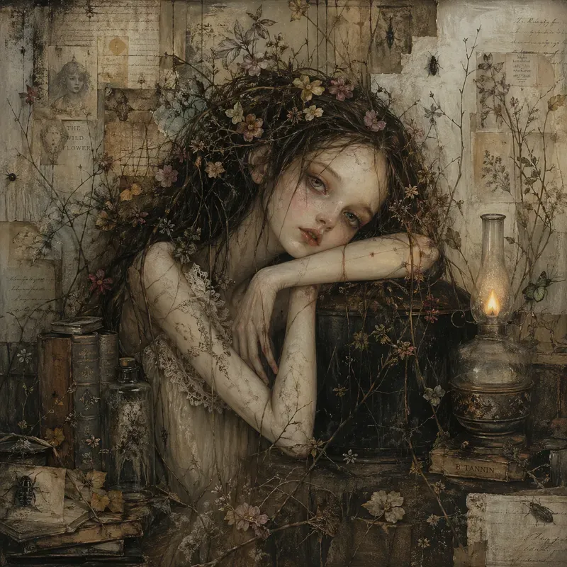 Dark Whimsical Mixed Subjects