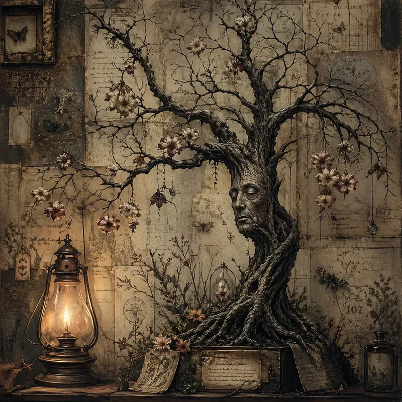 Dark Whimsical Mixed Subjects