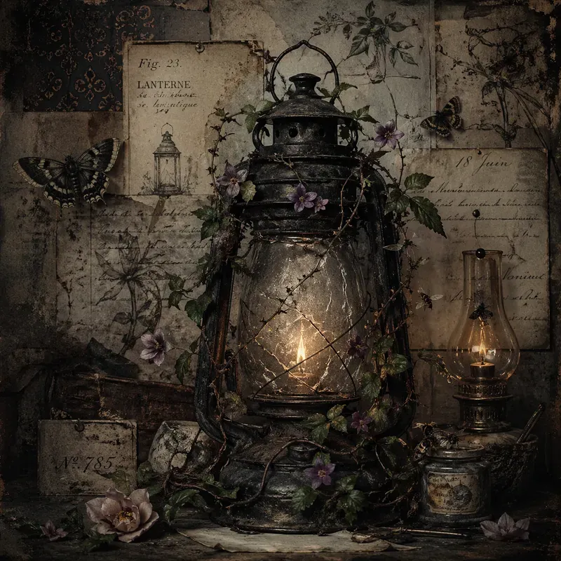 Dark Whimsical Mixed Subjects