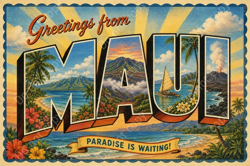Retro Greetings From Postcards