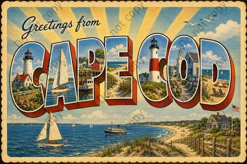 Retro Greetings From Postcards