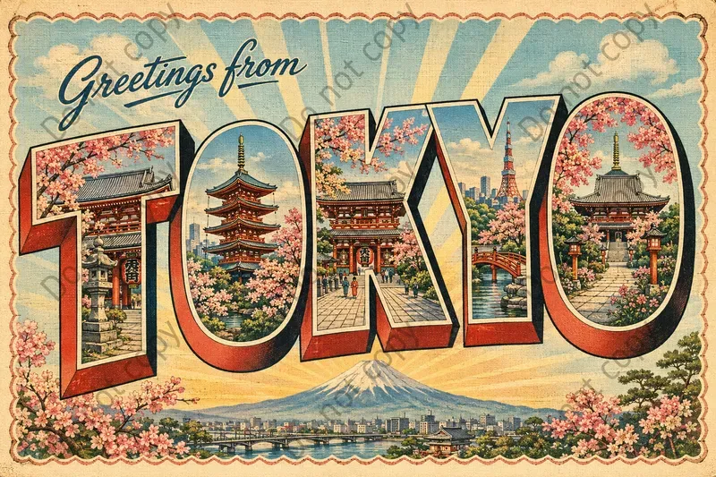 Retro Greetings From Postcards