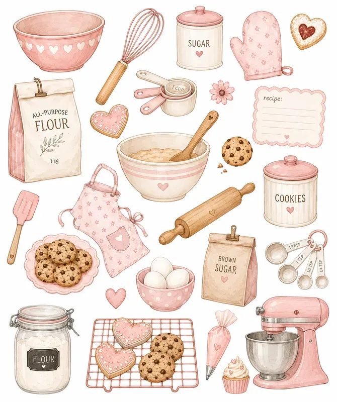 Aesthetic Digital Planner Sticker Sheets