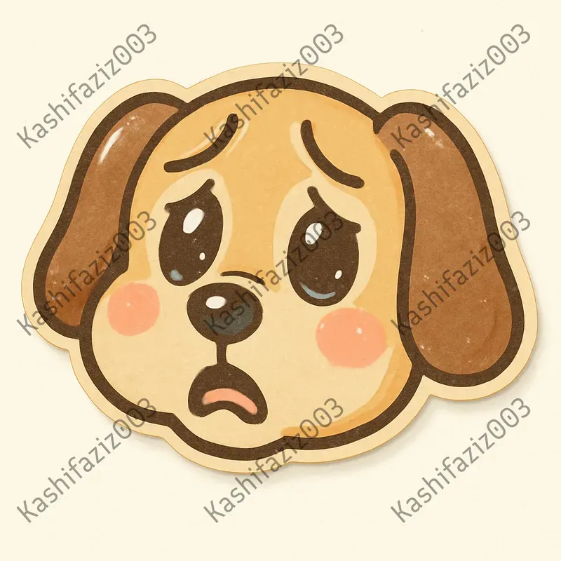 Cute Animal Emoji Sticker Designs