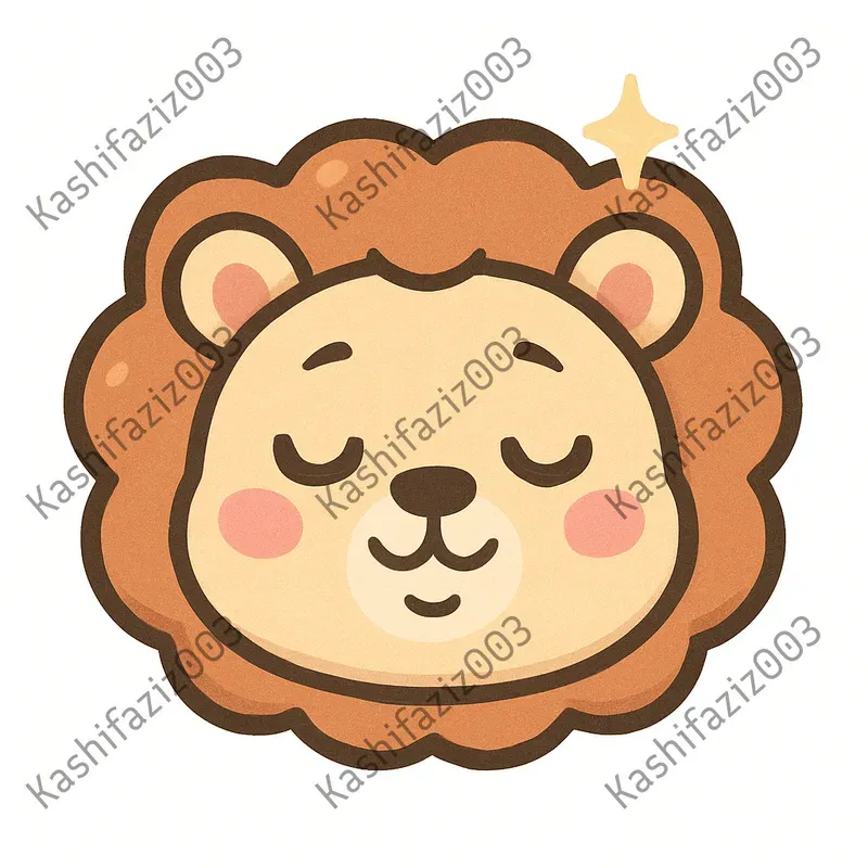 Cute Animal Emoji Sticker Designs