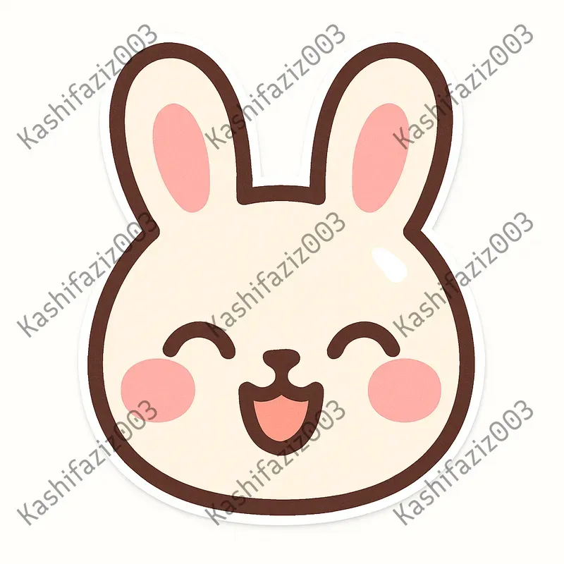 Cute Animal Emoji Sticker Designs
