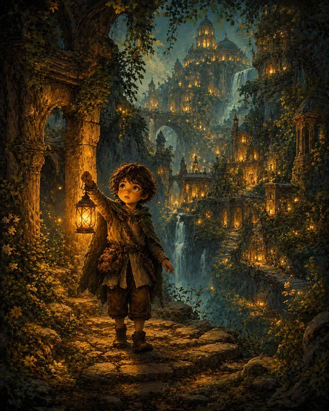 Whimsical Painted Storybook Illustrations
