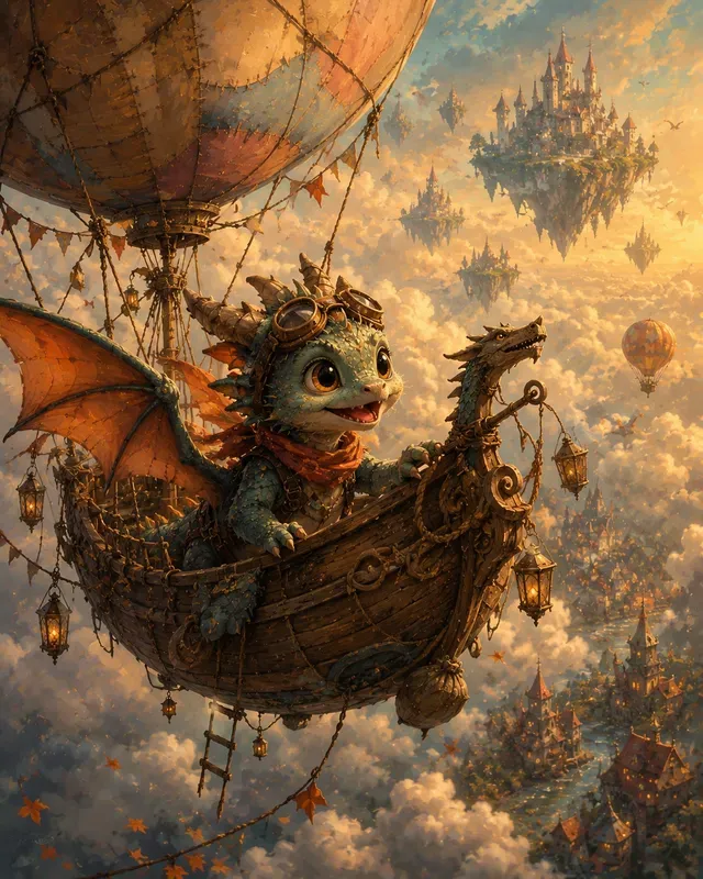 Whimsical Painted Storybook Illustrations