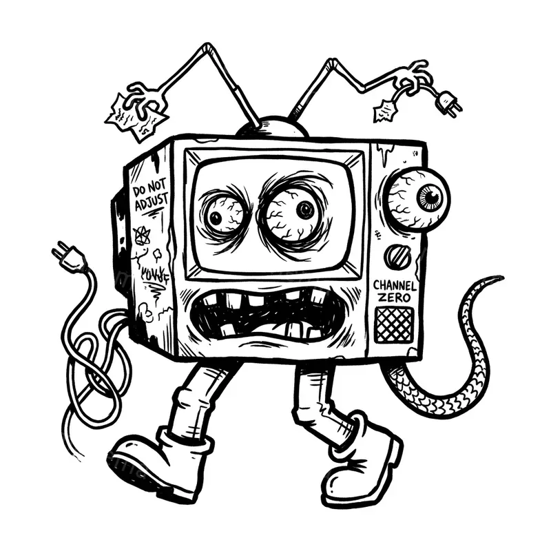 Surreal Cartoon Style Illustrations