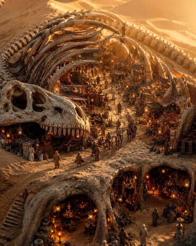 Cinematic Miniature Worlds