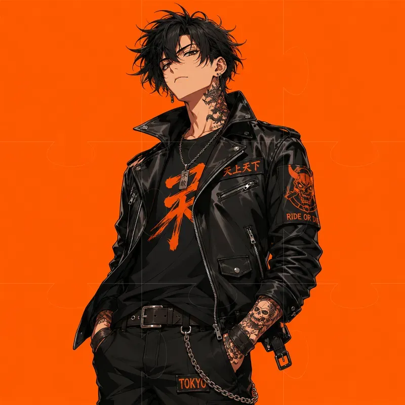Premium Anime Character Illustrations