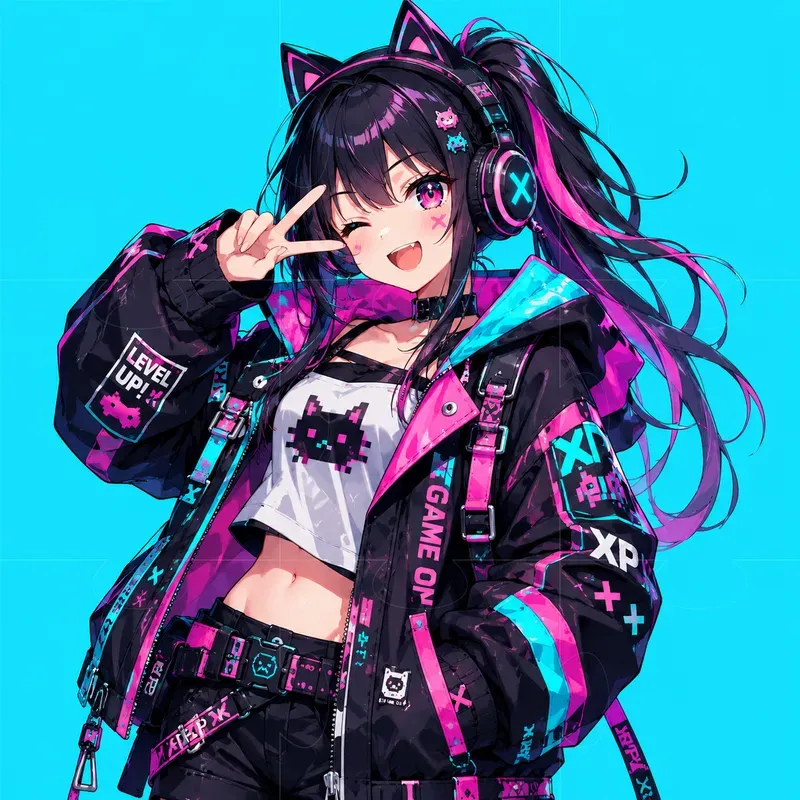 Premium Anime Character Illustrations