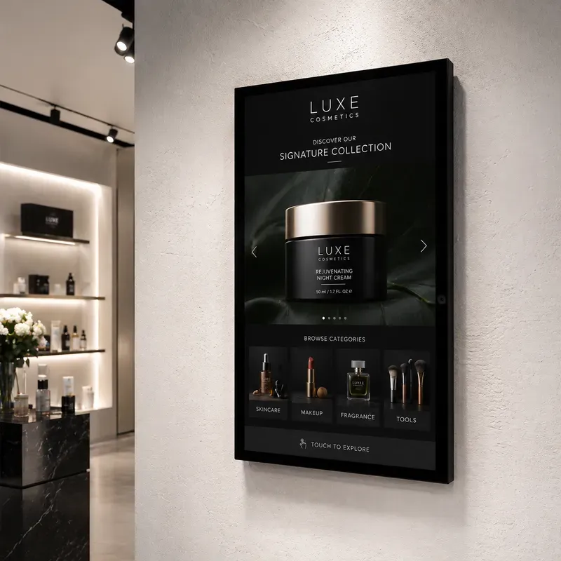Premium 3D Digital Signage Mockups