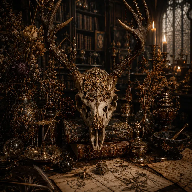 Gothic Library Relics