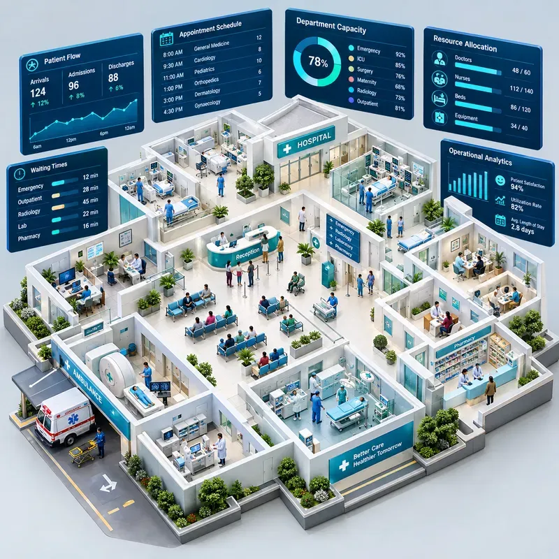 3D Business Workflow Dioramas