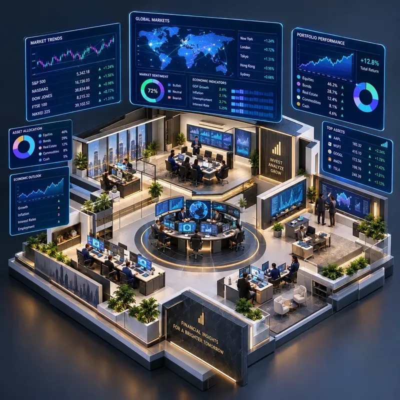 3D Business Workflow Dioramas