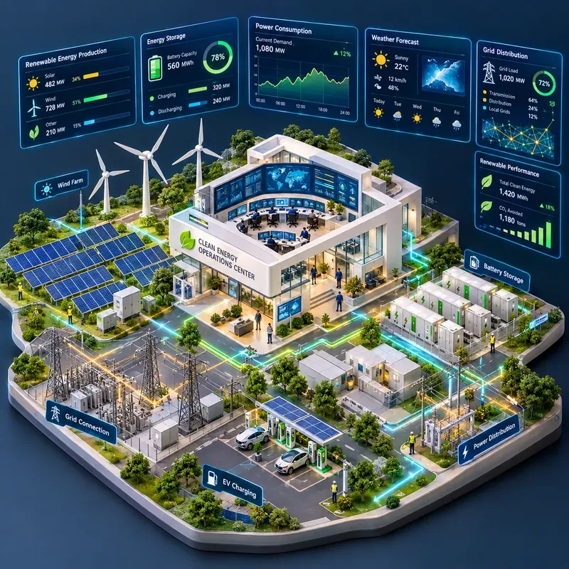 3D Business Workflow Dioramas